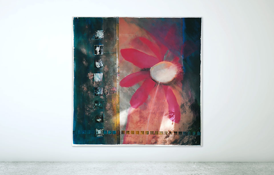 image of mixed media painting titled Hope