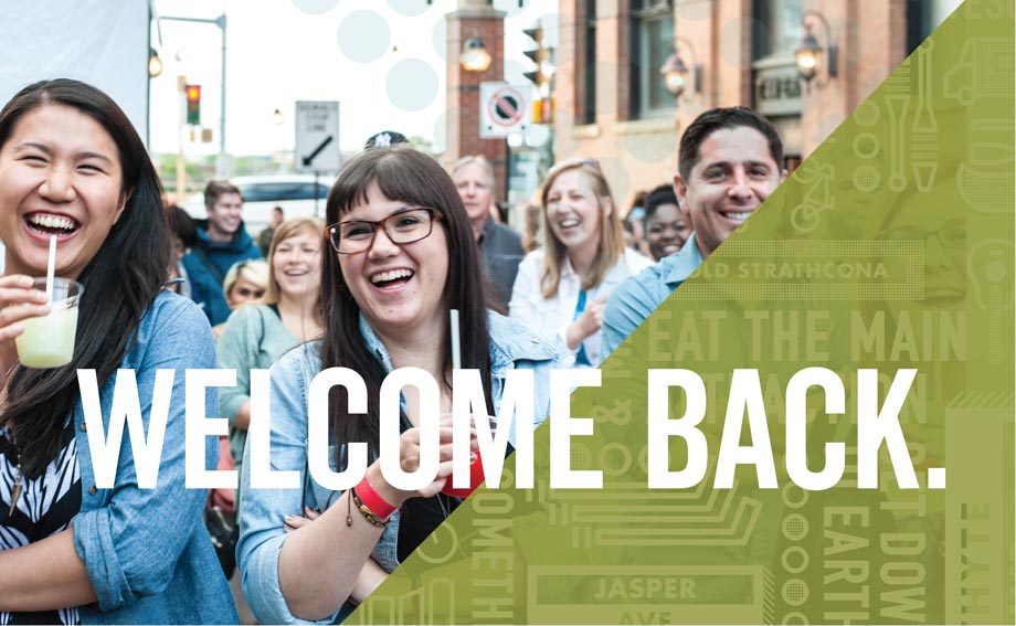 image of Explore Edmonton Airport Signage