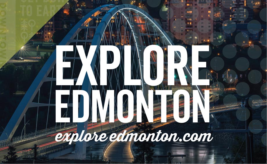 image of Explore Edmonton Airport Signage