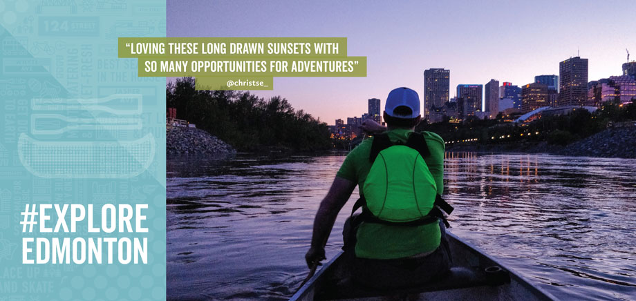 image of Explore Edmonton Airport Signage